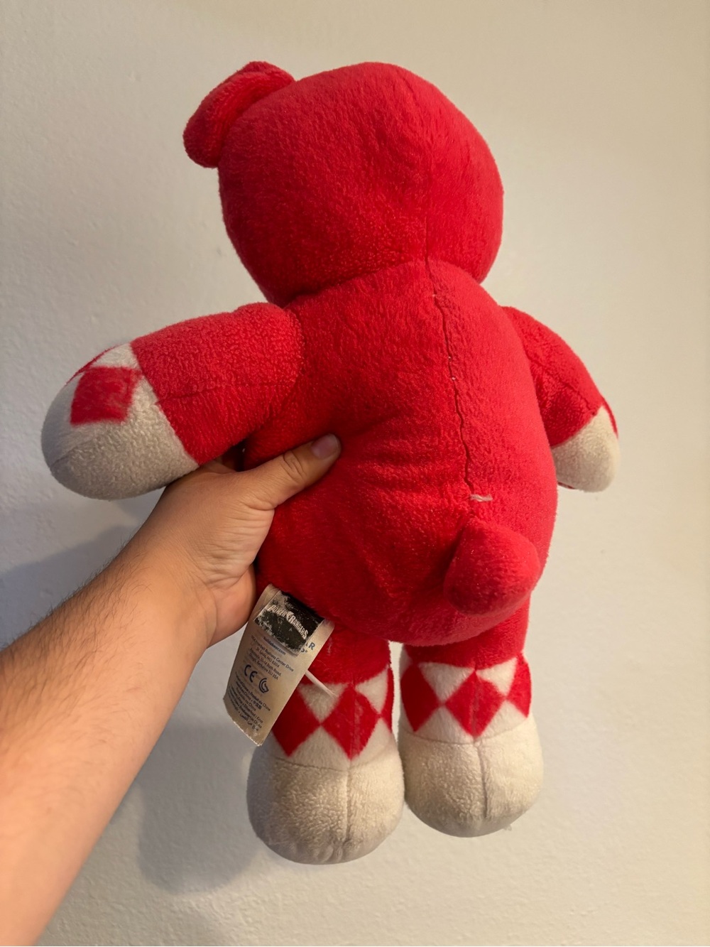Build-A-Bear Red & White Power Ranger Style Plush - Picture 2 of 3